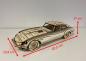 Preview: OTS Roadster Cabrio Version als 3D Großmodell - Abmessungen